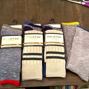 Gold Toe lot of 11 pairs NWT Men’s socks